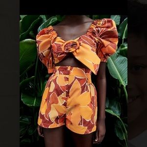 NWT Zara Multicolored shorts